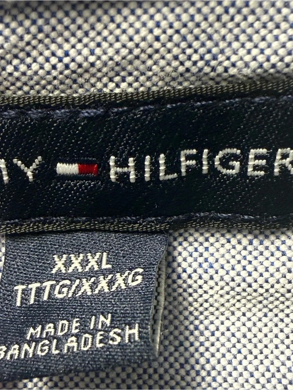 Tommy Hilfiger Light Blue Short-Sleeve Button-Down Shirt